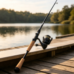 Carbon Fiber Spinning Lure Rod with Cork Grip – Versatile for Lakes and Reservoirs