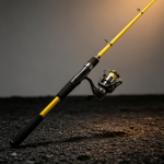 Vibrant Carbon Fiber Spinning Rod & Reel Combo – Lightweight & Portable Lure Rod
