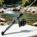 Casting Lure Rod & Metal Reel Set – Lightweight Rod for Ultralight Fishing