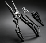 Lightweight Skeletonized Aluminum Alloy Fishing Pliers with Ball-Bearing Pivot