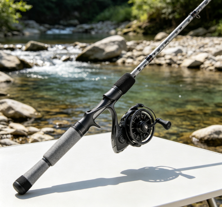 4 Casting Lure Rod & Metal Reel Set – Lightweight Rod for Ultralight Fishing - Image 1
