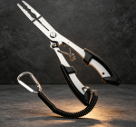 Long-Nose Stainless Steel Fishing Hook-Removal Pliers with Anti-Loss Lanyard - Image 2