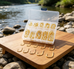 Gold-Plated Ringed Fishing Hook Set (Anti-Rust) – Multi-Size Freshwater Hooks - Image 2