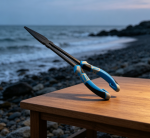 Long-Nose Fishing Pliers with Extended Handle – Blue & White Non-Slip Grip - Image 2