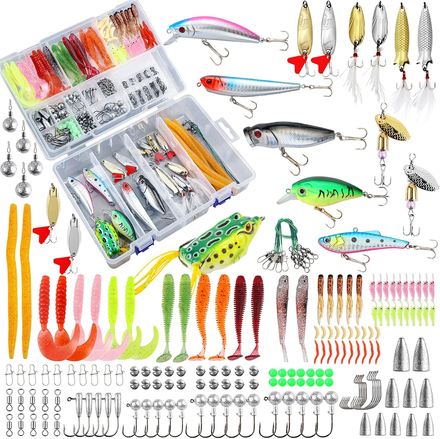 81pnIglAAUL._AC_SL1500_.jpg High-Capacity Lure Set – Comprehensive Collection of Hard Baits, Soft Baits, Frog Lures, and Accessories - Image 1