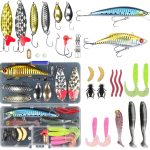 Long-Casting Lure Set – Metal Spoons, VIBs, Minnows, Soft Baits & Accessories